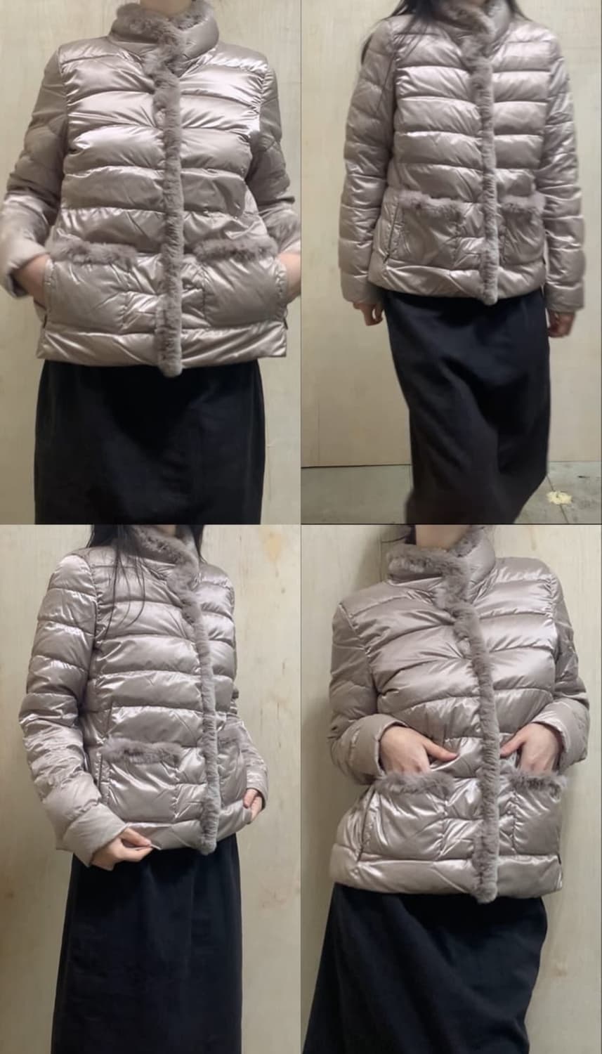 Max Mara 토끼털 경량패딩 상품이미지3