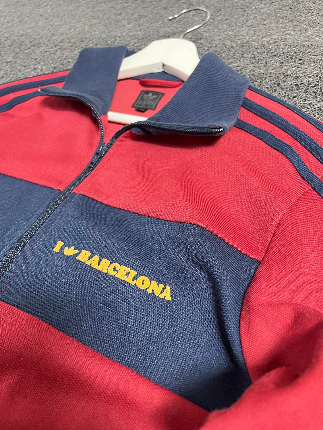 00s 아디다스 올드스쿨 바르셀로나 져지 버건디 M 상품이미지2