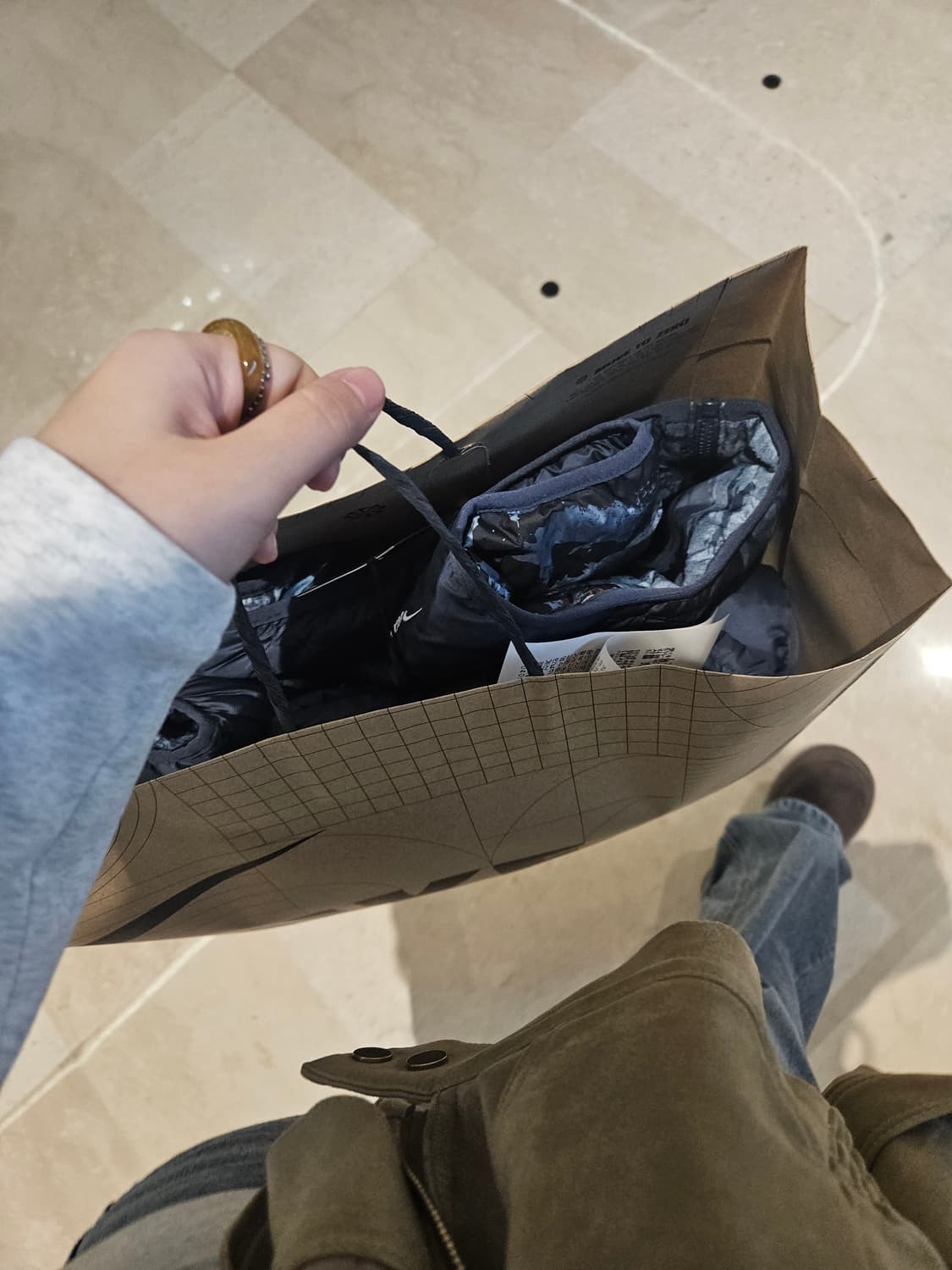 나이키 ACG 키즈 라바플로우 리버시블 경량패딩 XL 상품이미지3