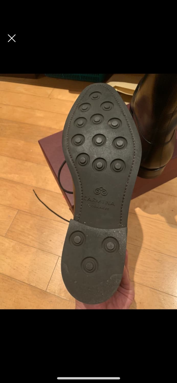 CARMINA 까르미나 부츠 블랙 270mm 판매 상품이미지4