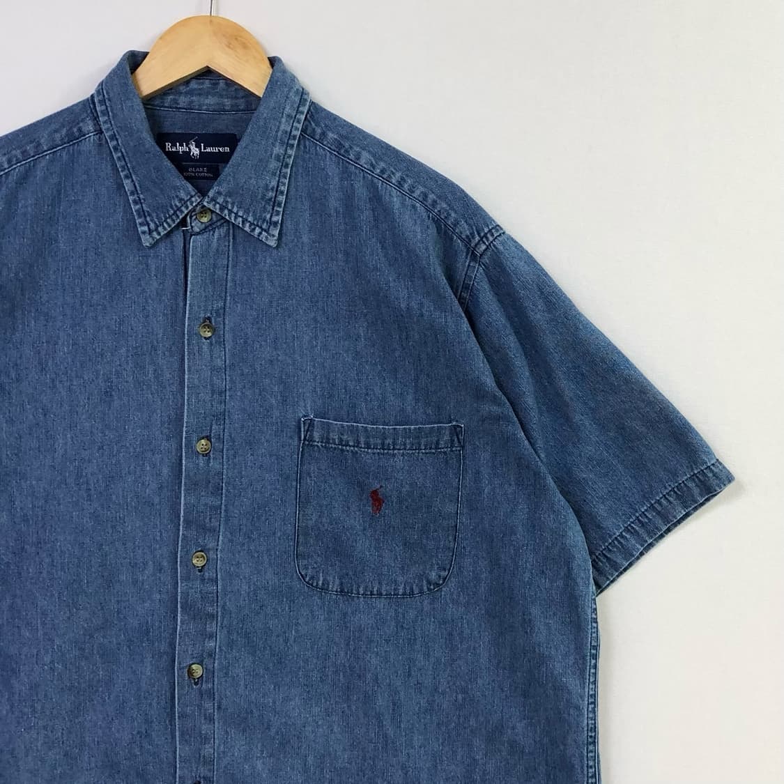 XL 폴로 데님 셔츠 상품이미지1