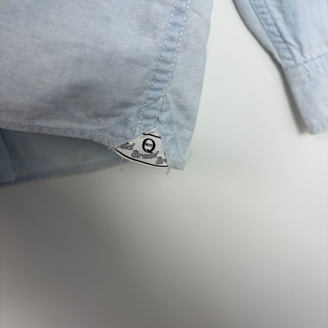 더블탭스 샴브레이 셔츠 상품이미지7