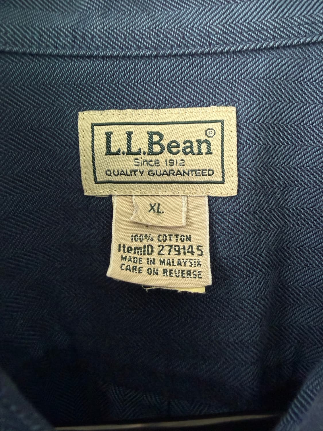 L.L.Bean 엘엘빈 셔츠 XL사이즈 상품이미지3