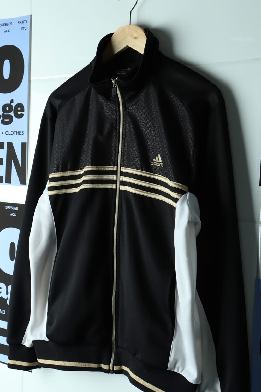 (L-XL) 아디다스 집업 바람막이 점퍼자켓 삼선 금장 대장-H32707 상품이미지1