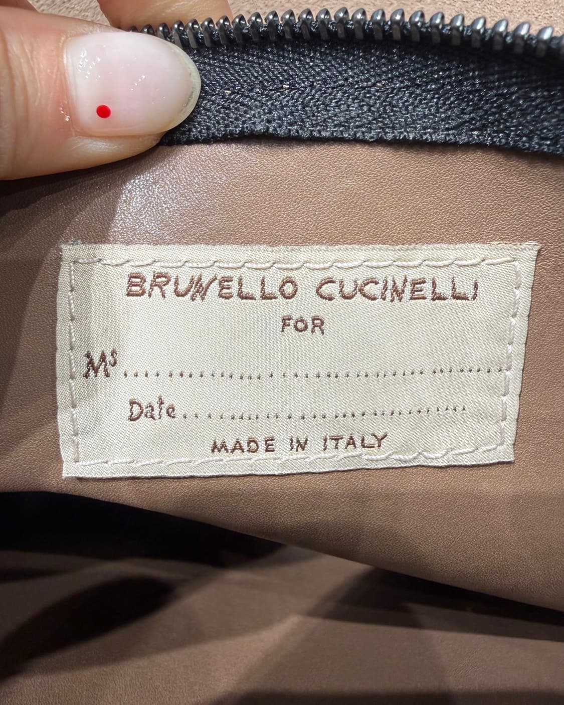 브루넬로 쿠치넬리 브라운 모닐리 스웨이드 토트백  상품이미지8