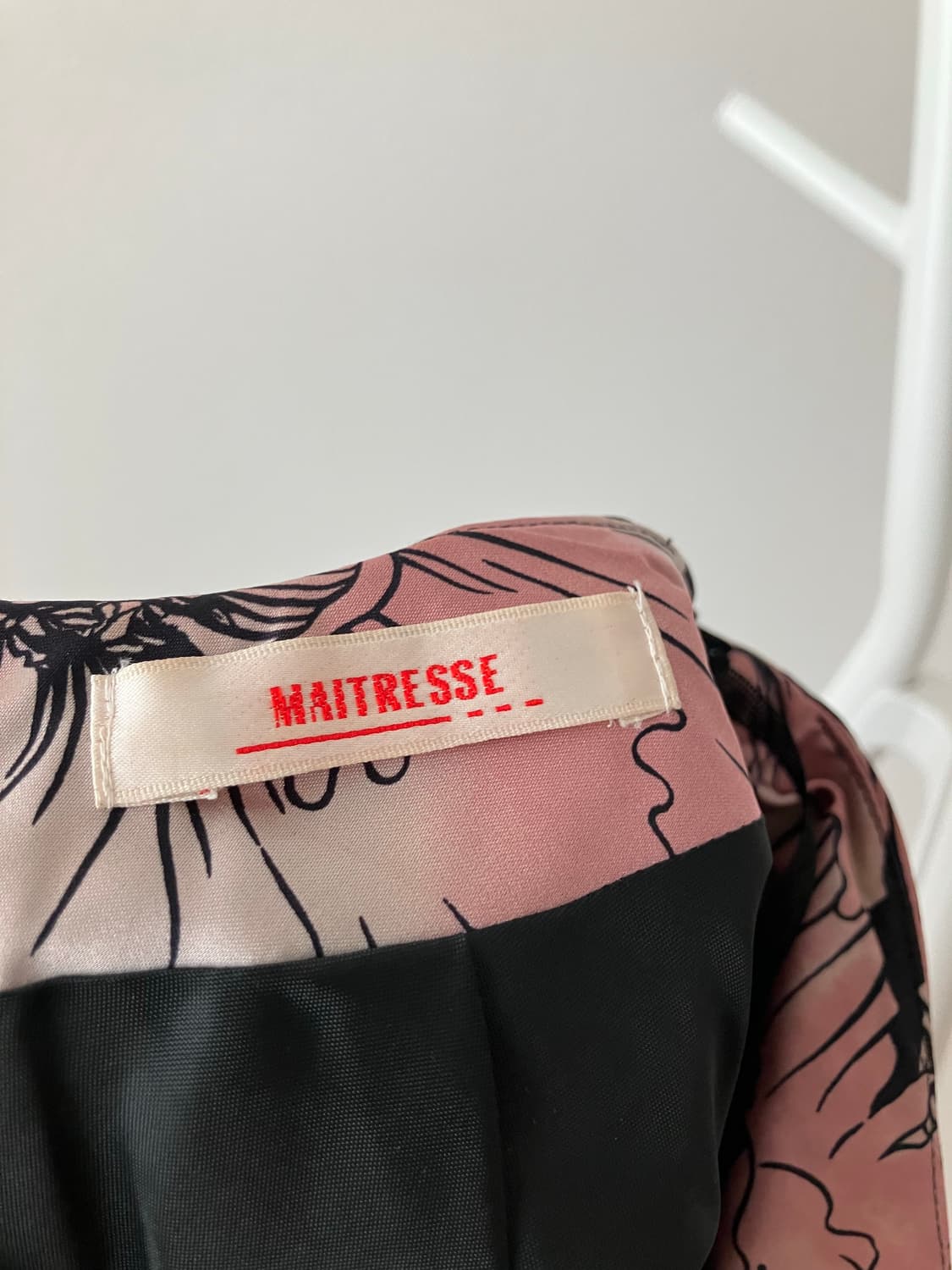 MAITRESSE 플라워 프릴 스커트 오리엔탈 페어리계 오리엔트빈티지 상품이미지3