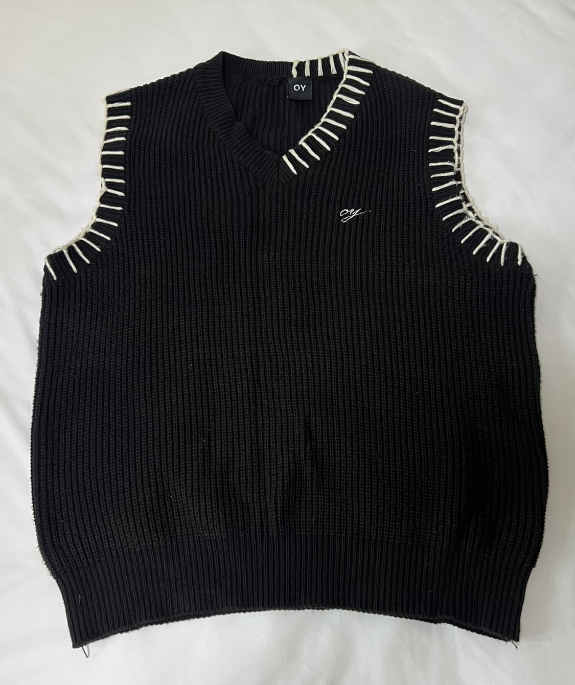 free) 오와이 니트 베스트 상품이미지1