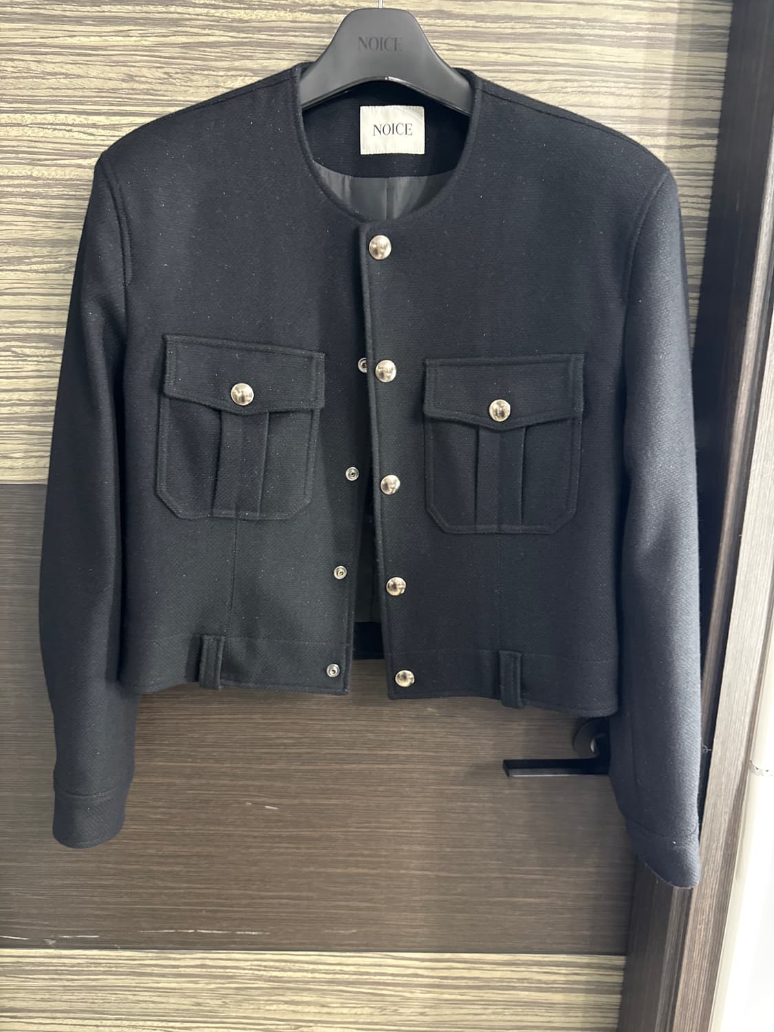 [M]노이스 24fw 퓨어 카라리스 트위드 팝니다 상품이미지1