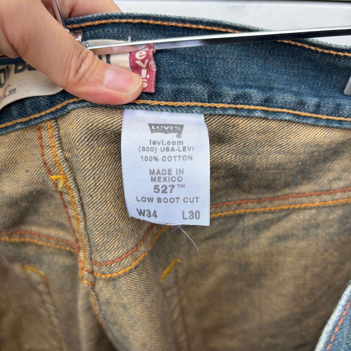 Levi’s 리바이스 527 부츠컷 데님 팬츠 상품이미지8