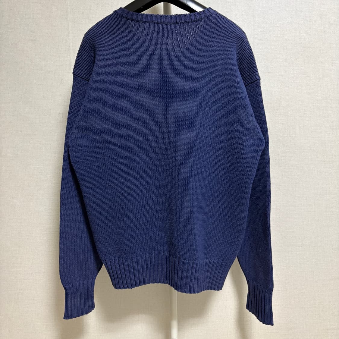 폴로 랄프로렌 V넥 코튼 니트 / 네이비, 100 상품이미지7