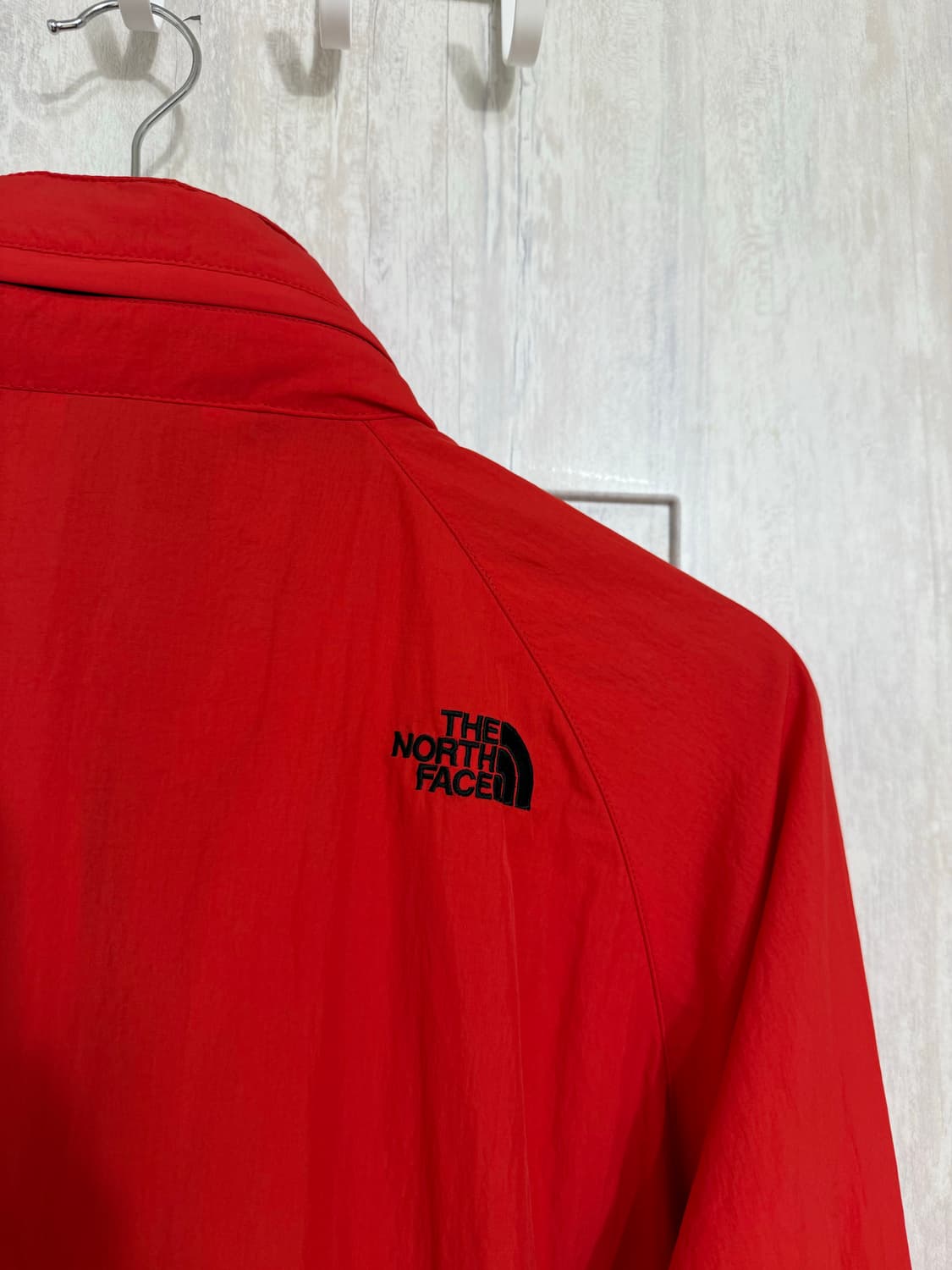 남성 95 M / 노스페이스 경량 바람막이 자켓 레드 상품이미지7