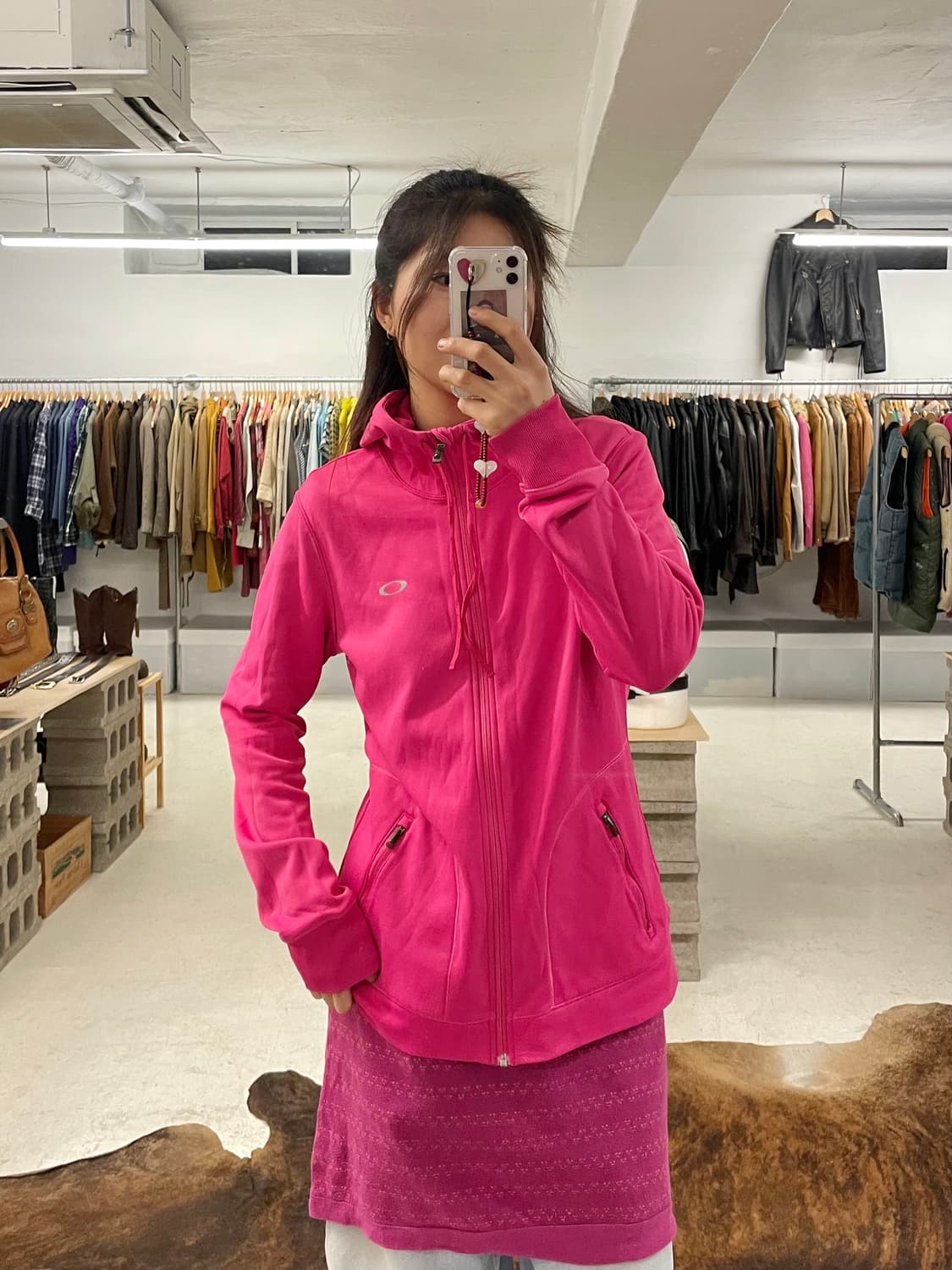 OAKLEY hood zip-up 오클리 핸드워머 후드집업 상품이미지9