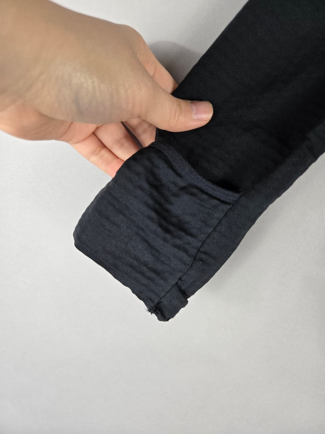 [무료배송]나이키 M 여성 드라이핏 기능성 반집업 러닝 티셔츠 블랙 상품이미지4