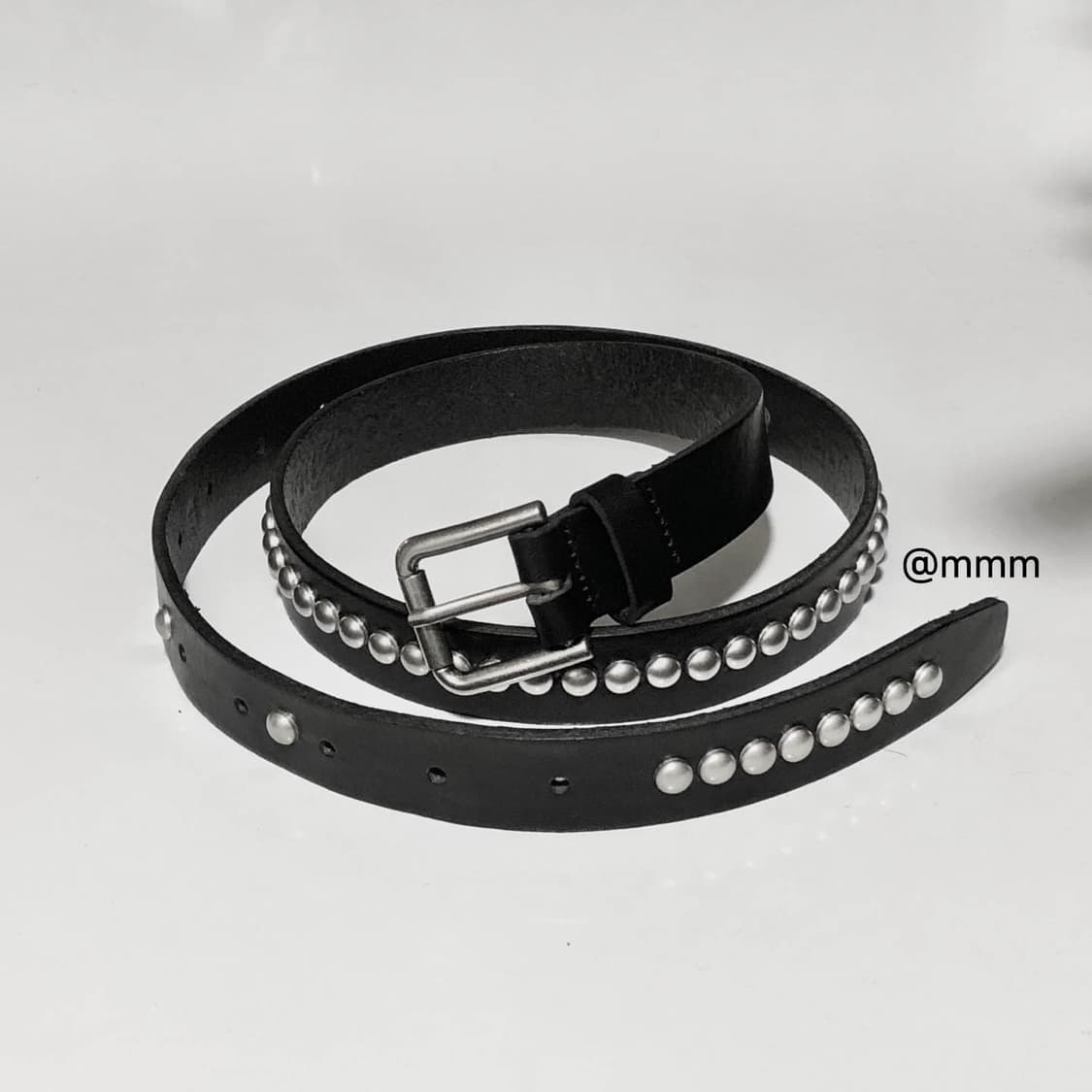 [Unisex] 스터트X2 스터드 가죽벨트 상품이미지4