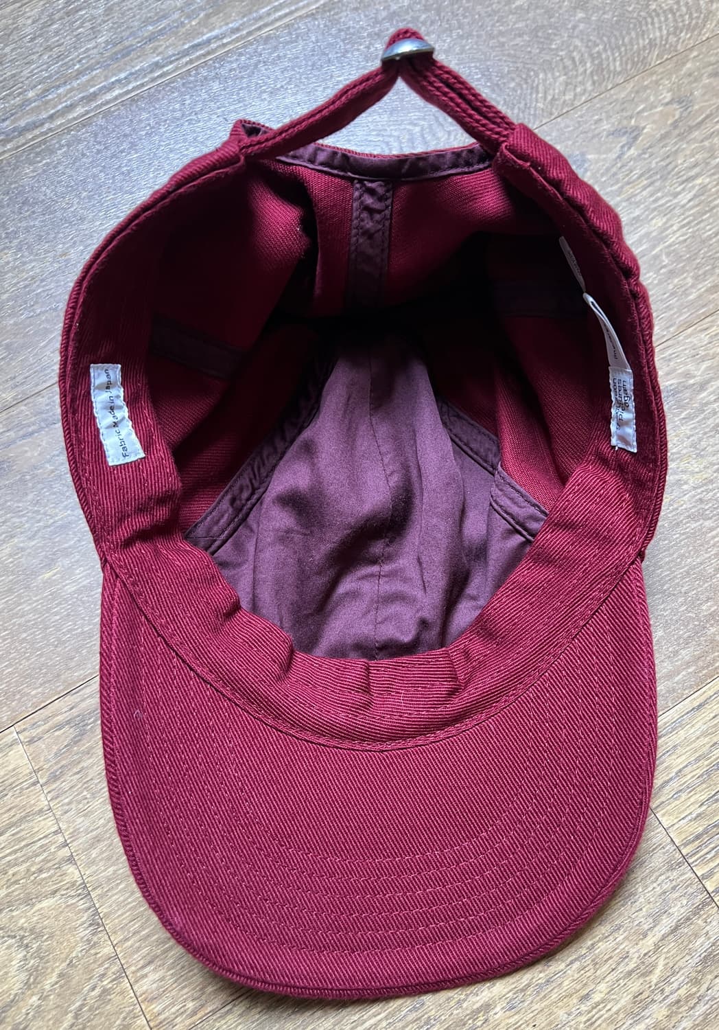 테프스토어즈 볼캡 모자 L 사이즈 판매합니다 상품이미지2