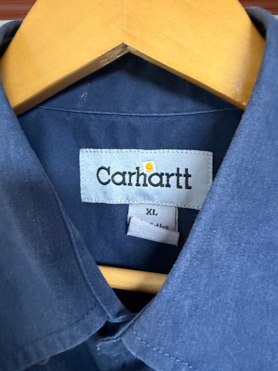 [XL] 빈티지 칼하트 반팔셔츠 네이비 상품이미지2