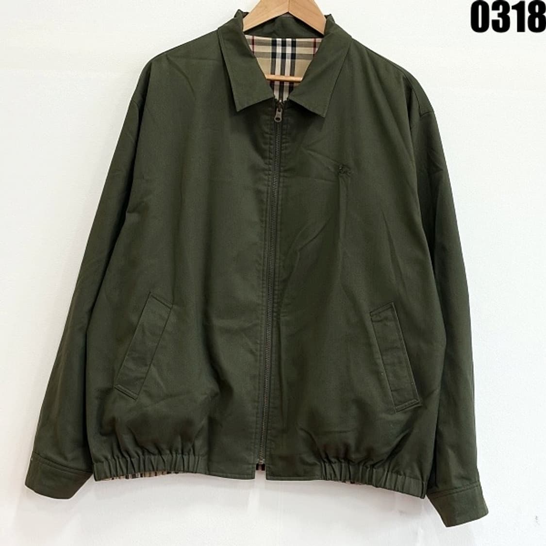 버버리 리버시블 집업 자켓 XL  상품이미지1
