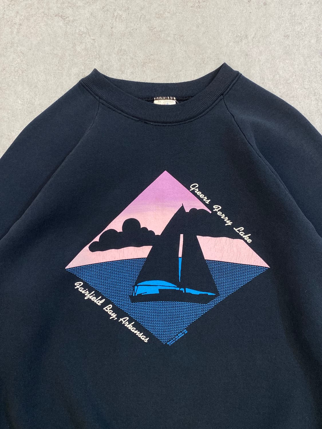 [XL] 90s 프룻오브더룸 USA 메이드 50/50 빈티지 스웻셔츠 상품이미지3