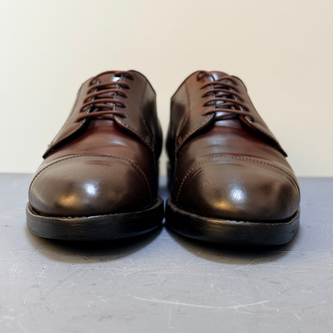 [10.5D] 알든 2160 컬러 8 코도반 스트레이트 팁 더비  상품이미지3