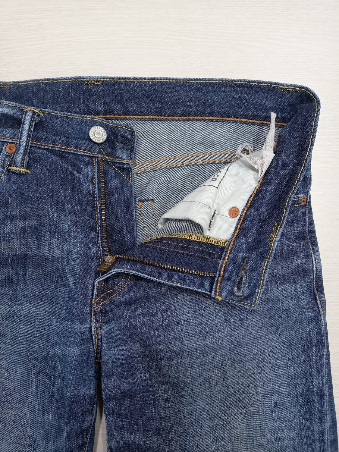 30 리바이스511 워싱 스판 슬림일자진 30-196 상품이미지7