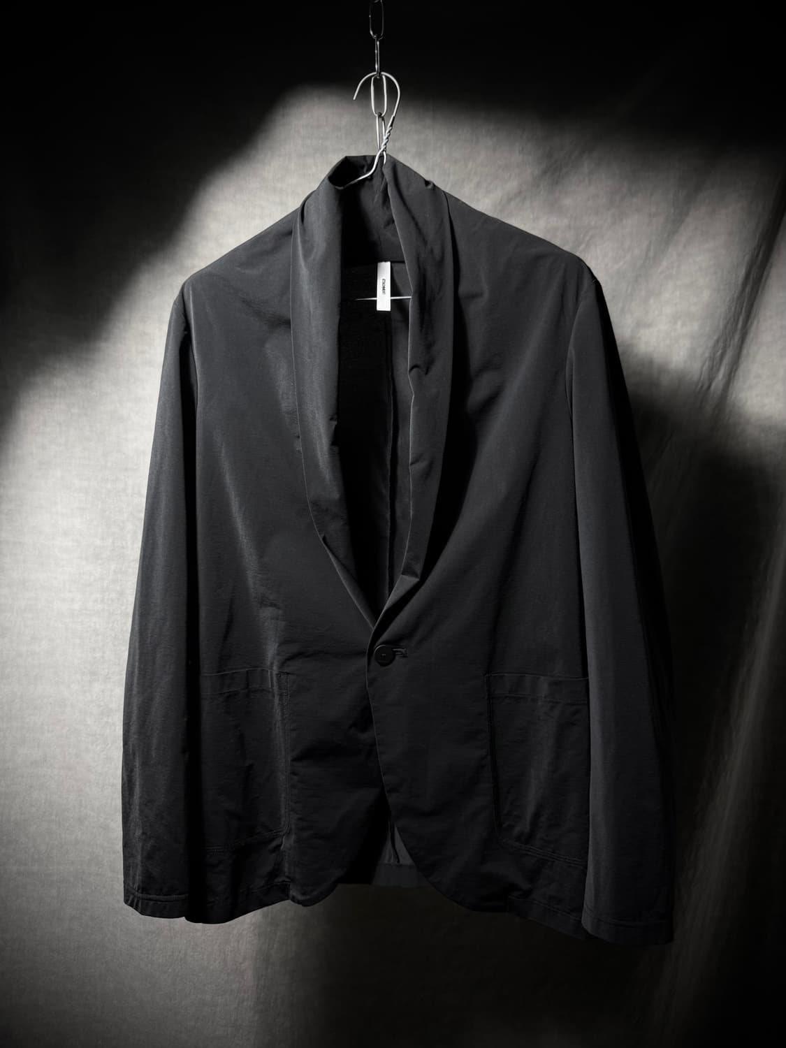 Attachment Drape Shawl Collar Jacket 상품이미지2