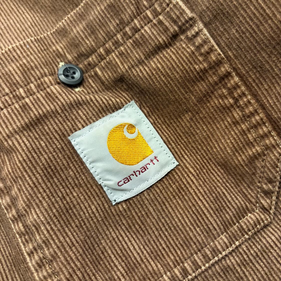 [XL] 칼하트 빈티지  브라운 코듀로이 셔츠 C300 상품이미지4