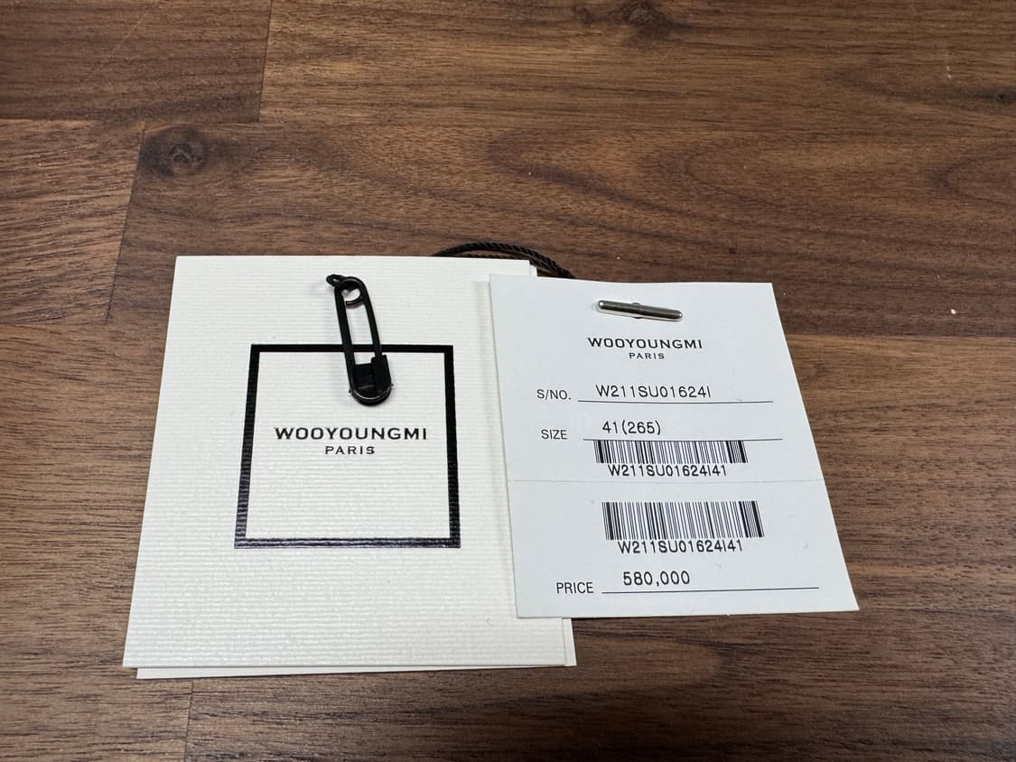 우영미 더블레이스 하이탑 41사이즈(265) 판매합니다. 상품이미지7