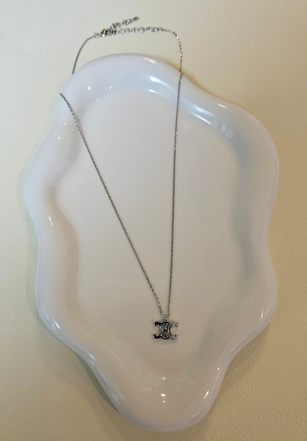 셀린느 업사이클링 은장 목걸이 상품이미지4