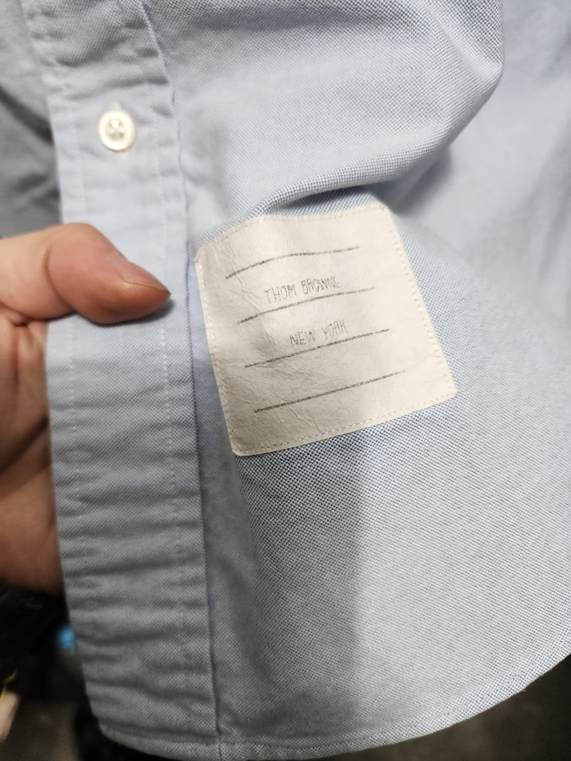 톰브라운 전투용 옥스포드 셔츠  상품이미지3