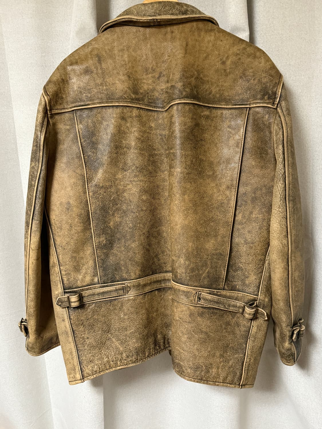 웨스턴 요크 파티나 레더 자켓 상품이미지4