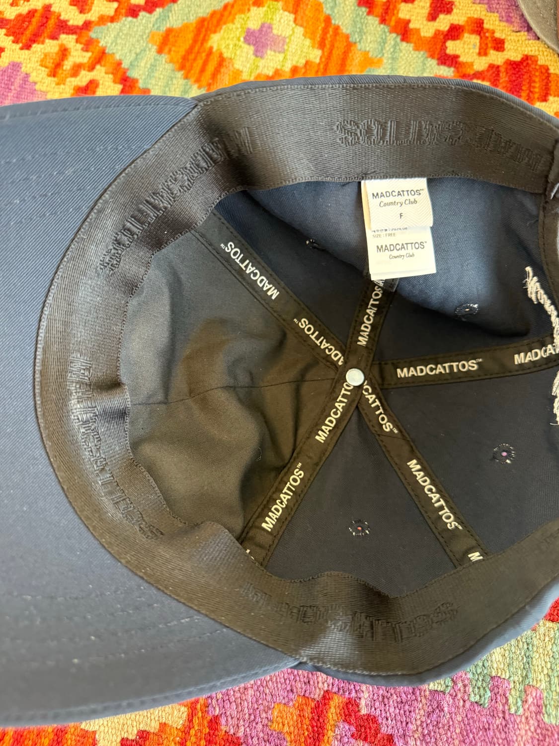 메드캐투스 네이비 볼캡 상품이미지3