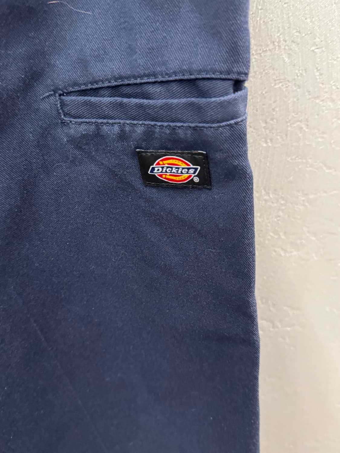 디키즈 더블니 루즈핏 워크 팬츠 네이비 34x30 상품이미지4