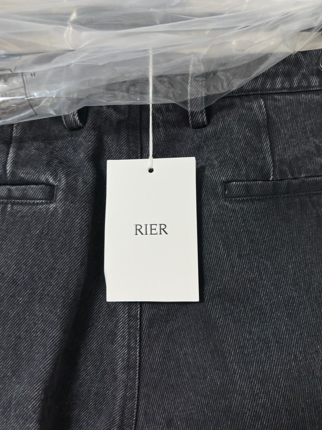 RIER DENIM TROUSERS ANTHRACITE 상품이미지6