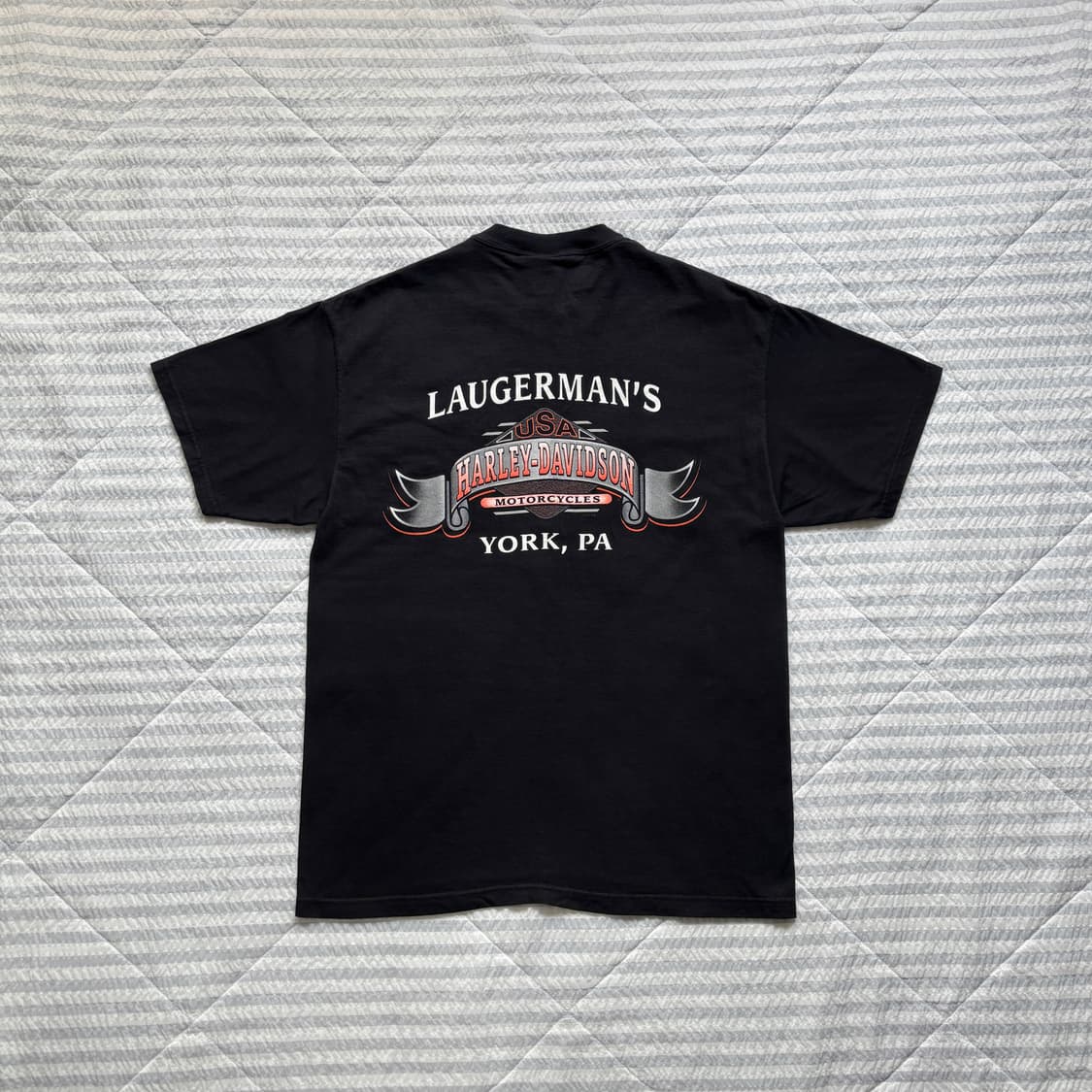 빈티지 할리데이비슨 라이트닝 티셔츠 상품이미지2