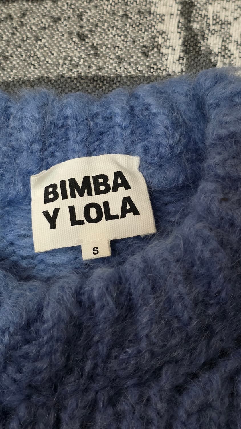 빔바이롤라 Bimba y Lola 블루 스트라이프 니트 베스트 55 상품이미지7