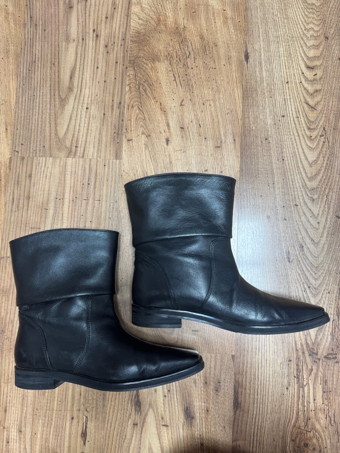 Ouro 아우로 랭클 부츠 boots 240-245-250 블랙 상품이미지6