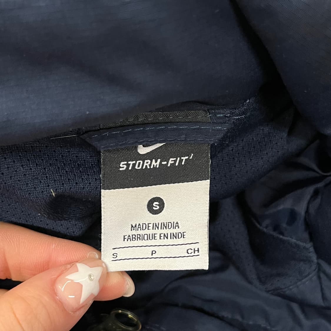 [정품/S] 나이키 아스날 바람막이 네이비 b18 상품이미지5