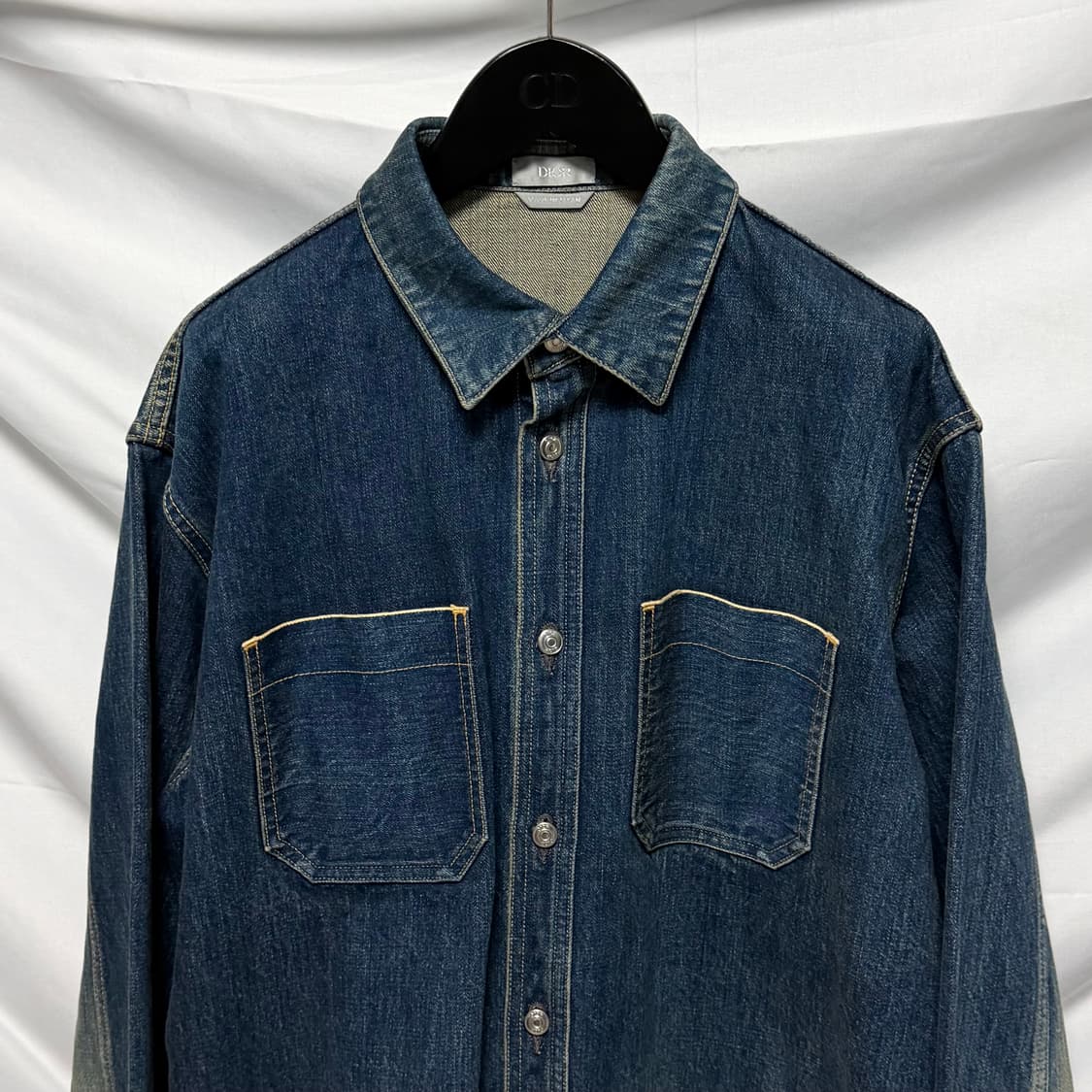 [S+급/42] 디올 1947 레더패치 데님 청자켓 상품이미지2