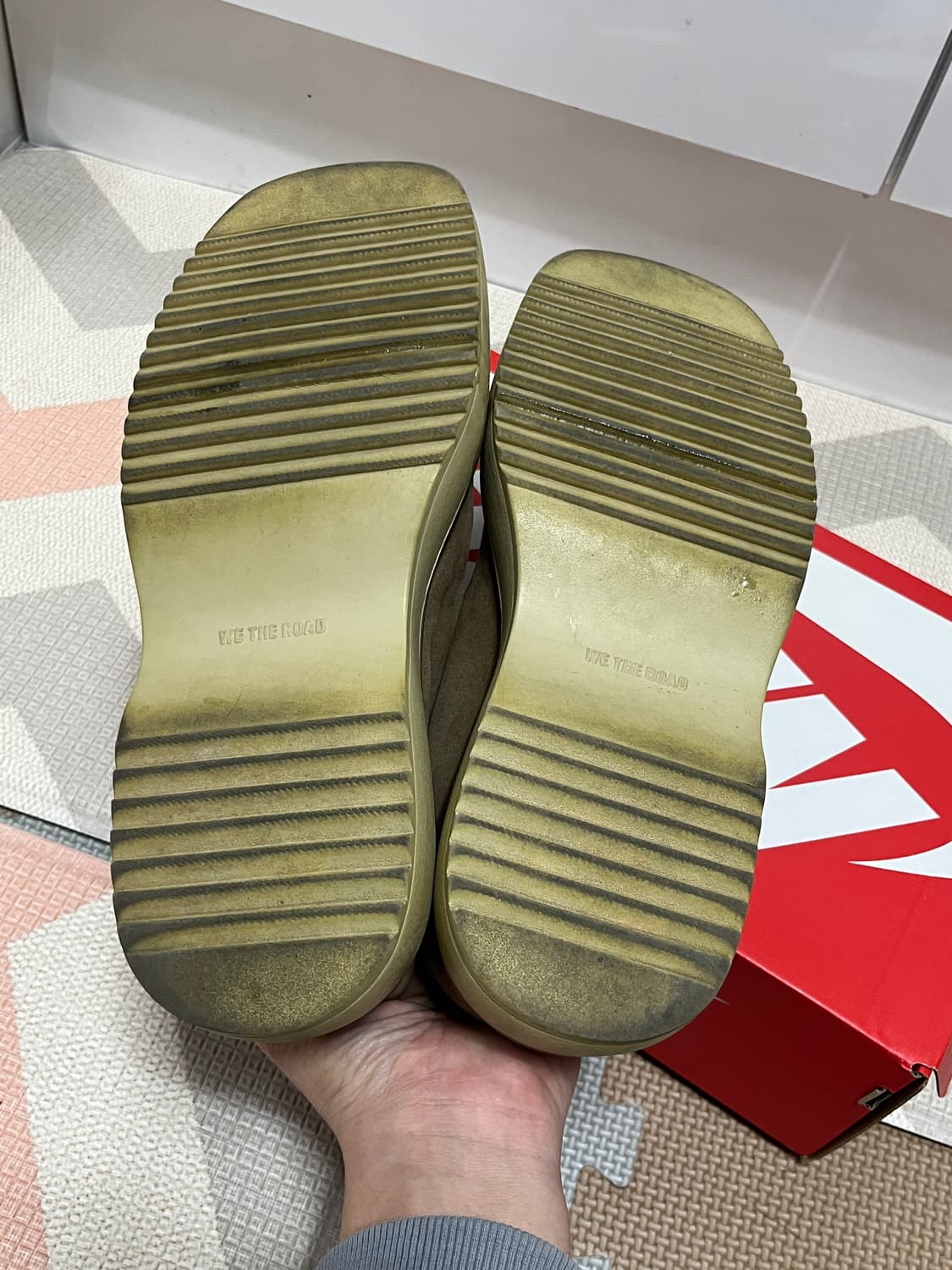 위더로드 스웨이드 모카신 더비슈즈 270 상품이미지7