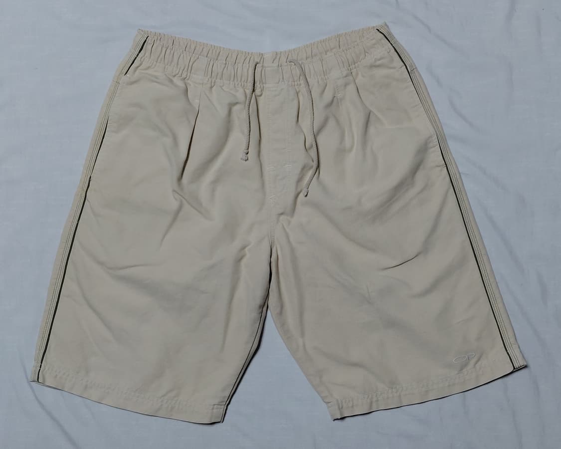 [L] 오션퍼시픽(OP) 빈티지 사이드라인 코튼 이지 쇼츠 베이지 상품이미지1