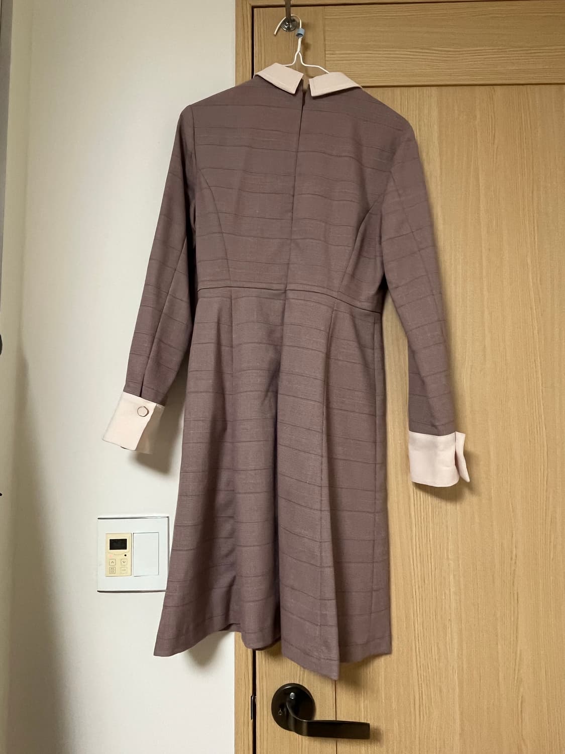 로엠 단정 체크 원피스 상품이미지8