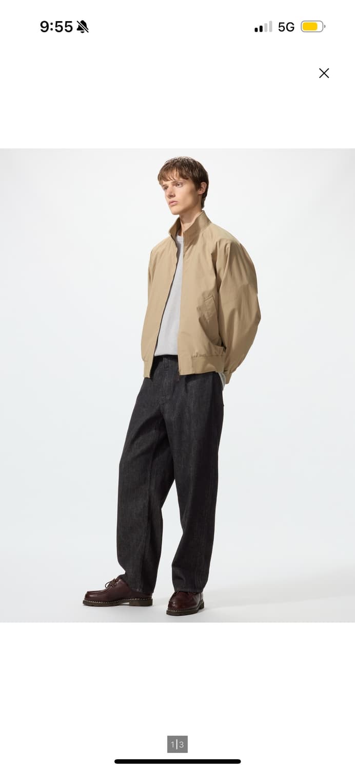 유니클로 와이드스트레이트진 33 상품이미지1