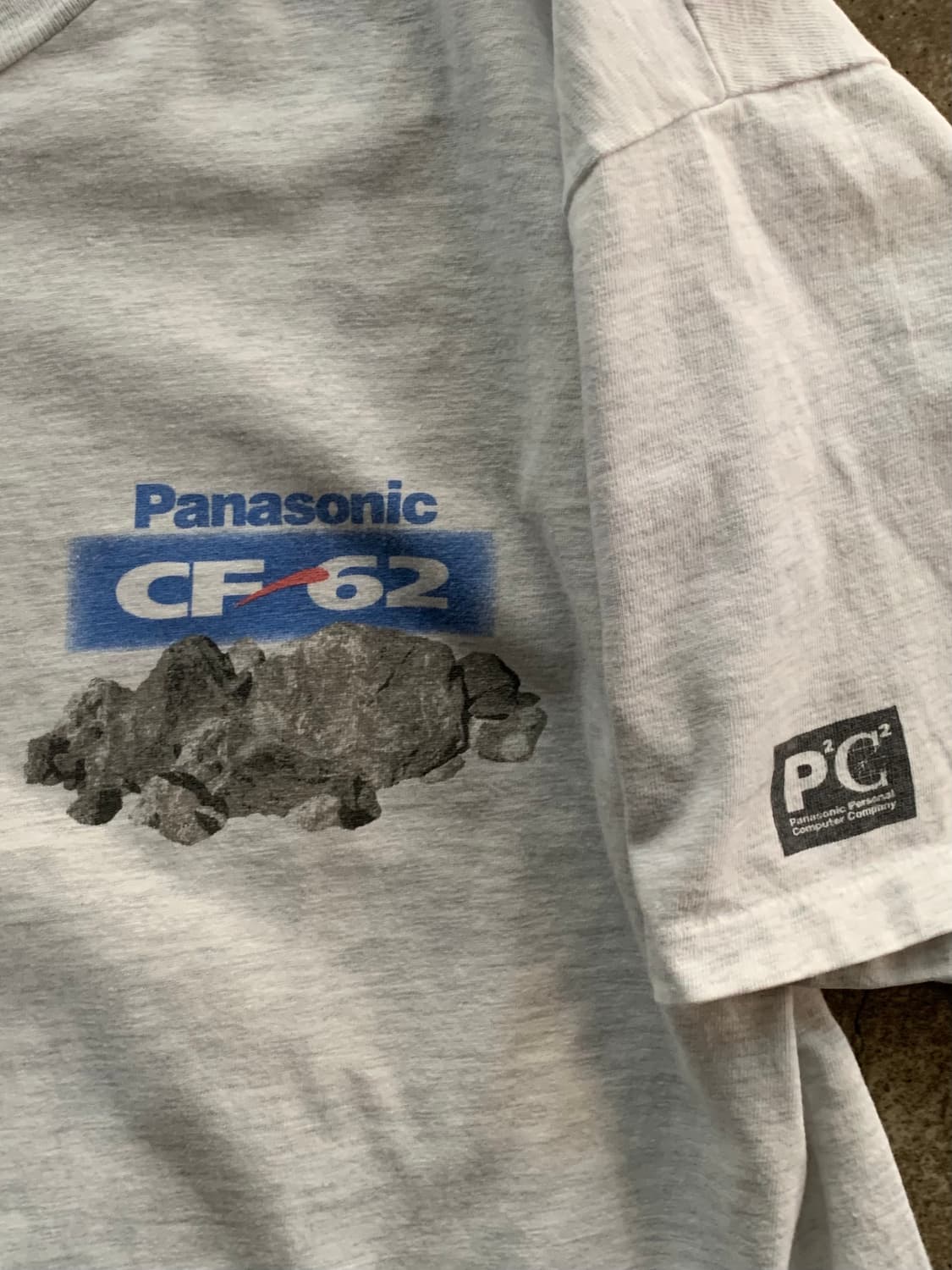 90s 파나소닉 CF-62 노트북 프로모션 티셔츠 상품이미지3