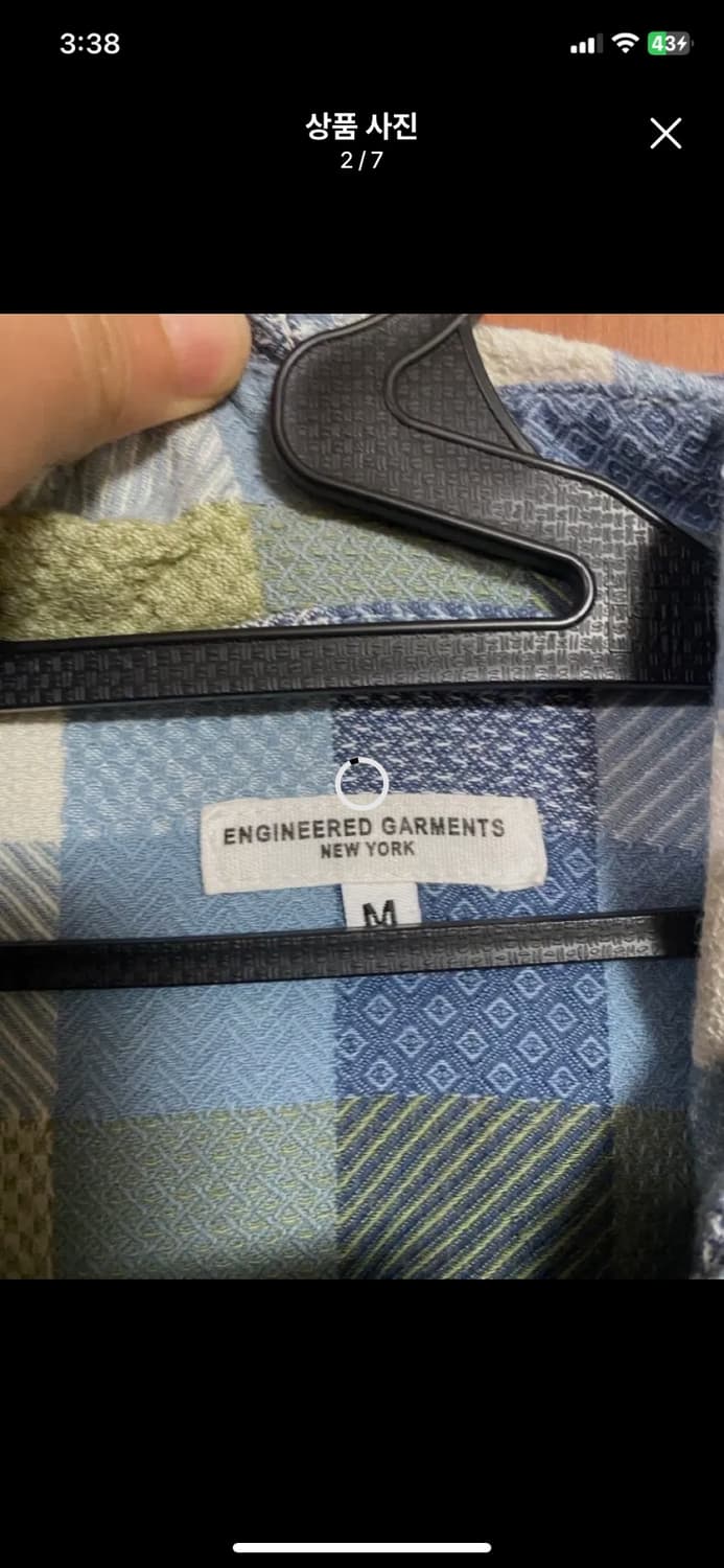 [ENGINEERED] 엔지니어드가먼츠 후드 파카 M사이즈 상품이미지2