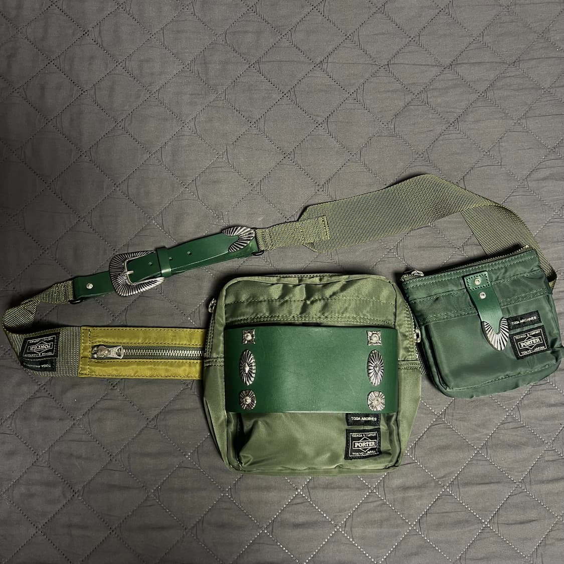 포터 토가 벨트백 카키 상품이미지2