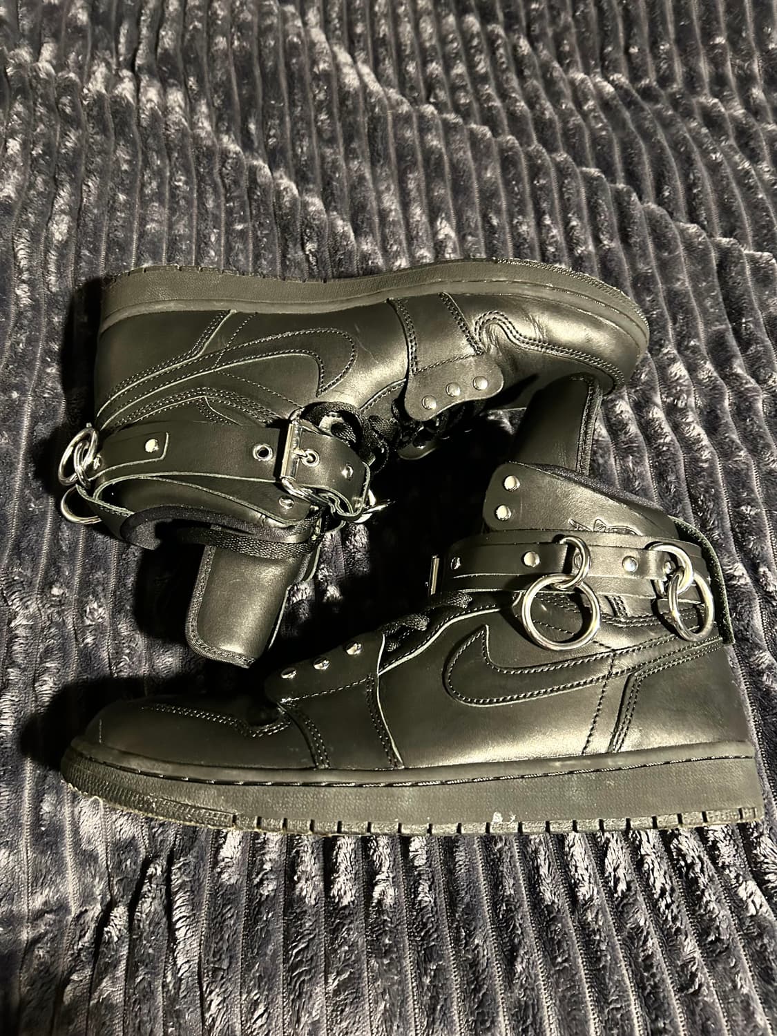 꼼데가르송 옴므플러스 조던1 벨트 하이탑 상품이미지4