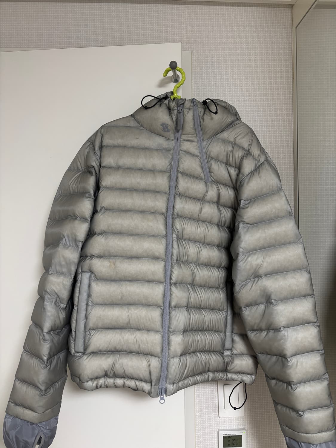 [2] 산산기어 서픽스 푸퍼 자켓 그레이 -24FW 상품이미지2