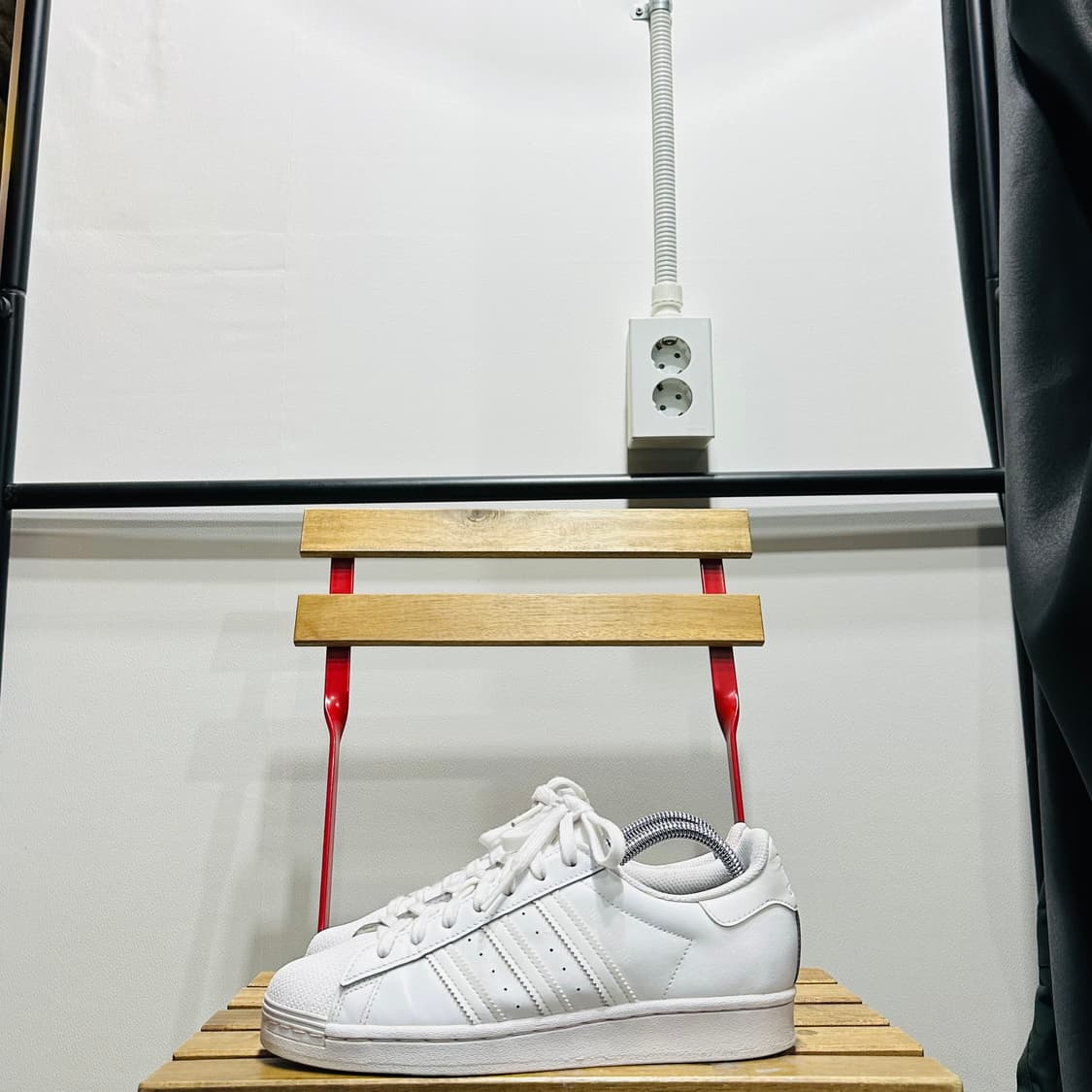 255) 아디다스 운동화 남성 남자 신발 슈퍼스타 화이트 상품이미지3