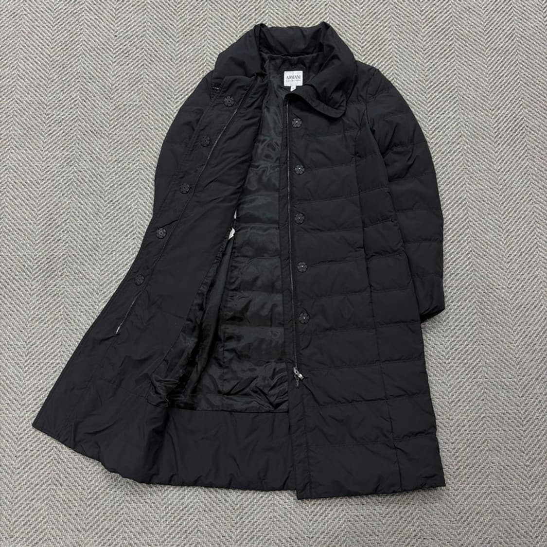 아르마니 꼴레지오니 덕다운 롱 자켓 v2036 상품이미지6