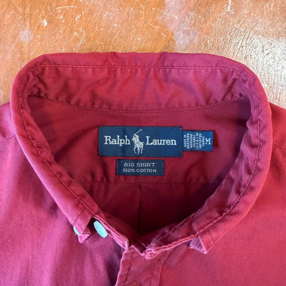 90s 폴로 랄프로렌 빅셔츠 [ 100-105 ] 상품이미지5